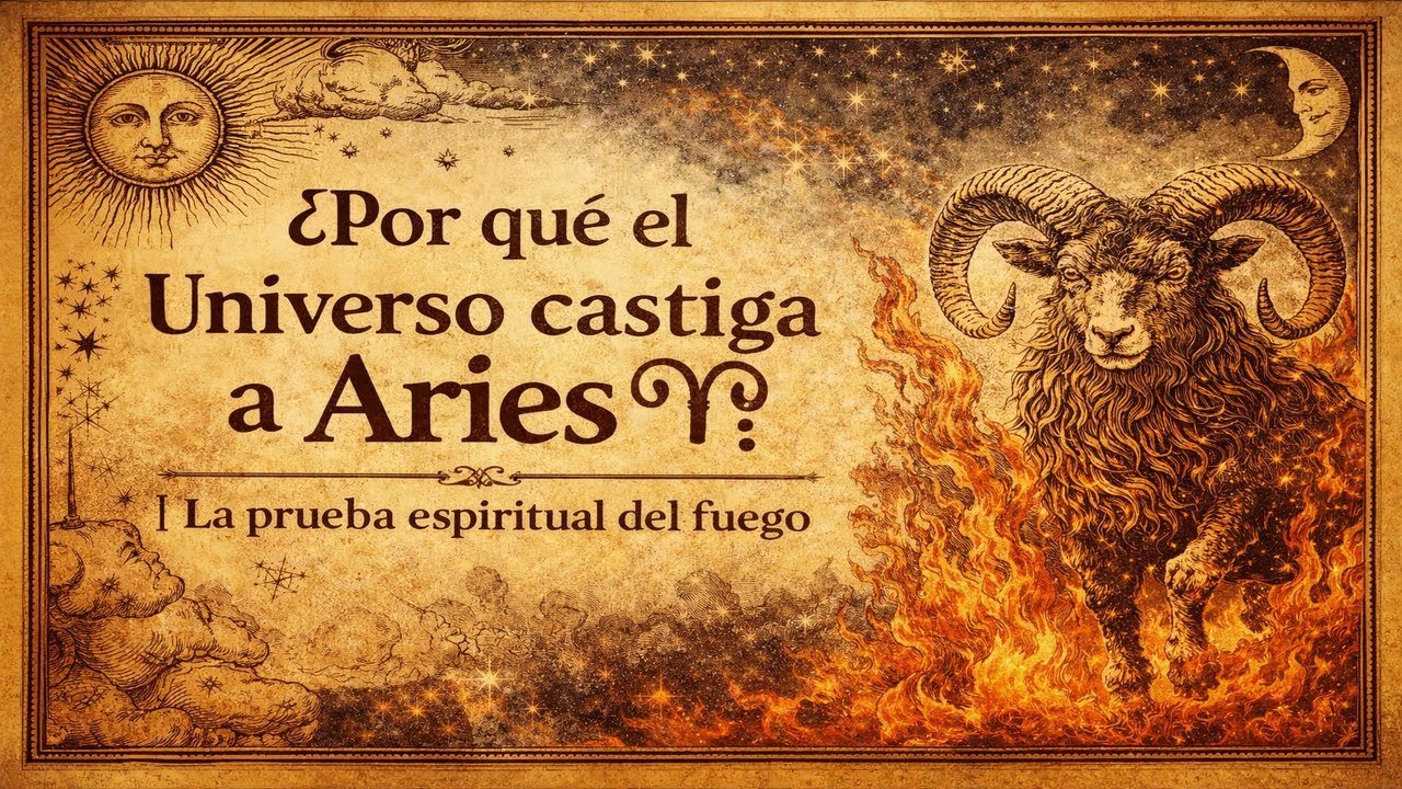 ¿Por qué el Universo castiga a Aries♈? | La prueba espiritual del fuego