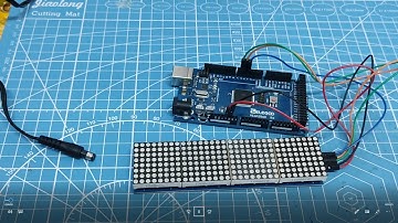 49 Arduino Mega2560 matriz amplia de leds MAX7219