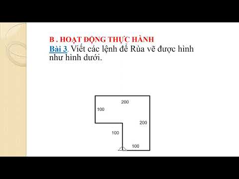 Video Tin học lớp 4 - BÀI 2: CÁC LỆNH CỦA LOGO - youtube