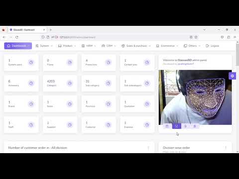React JS face land mark detection using MediaPipe (with source code)