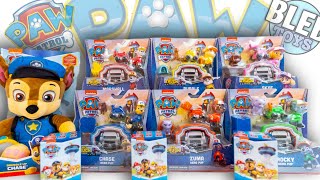 Paw Patrol big truck pups figures toy unboxing ASMR no talking review