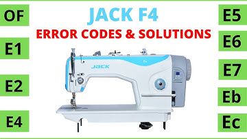 Jack F4 Error Codes & Solutions