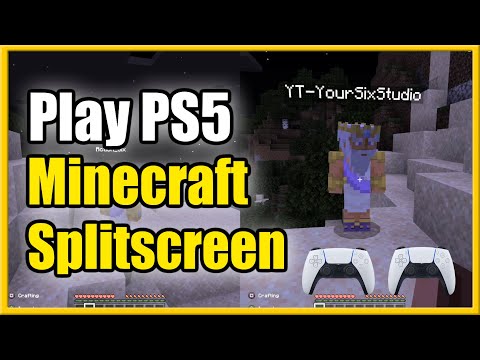 Como jogar Minecraft com 2 jogadores no mesmo pc -Modo Splitscreen- 