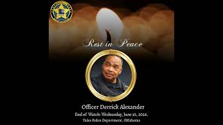 Final Salute: Remembering Officer Derrick Alexander