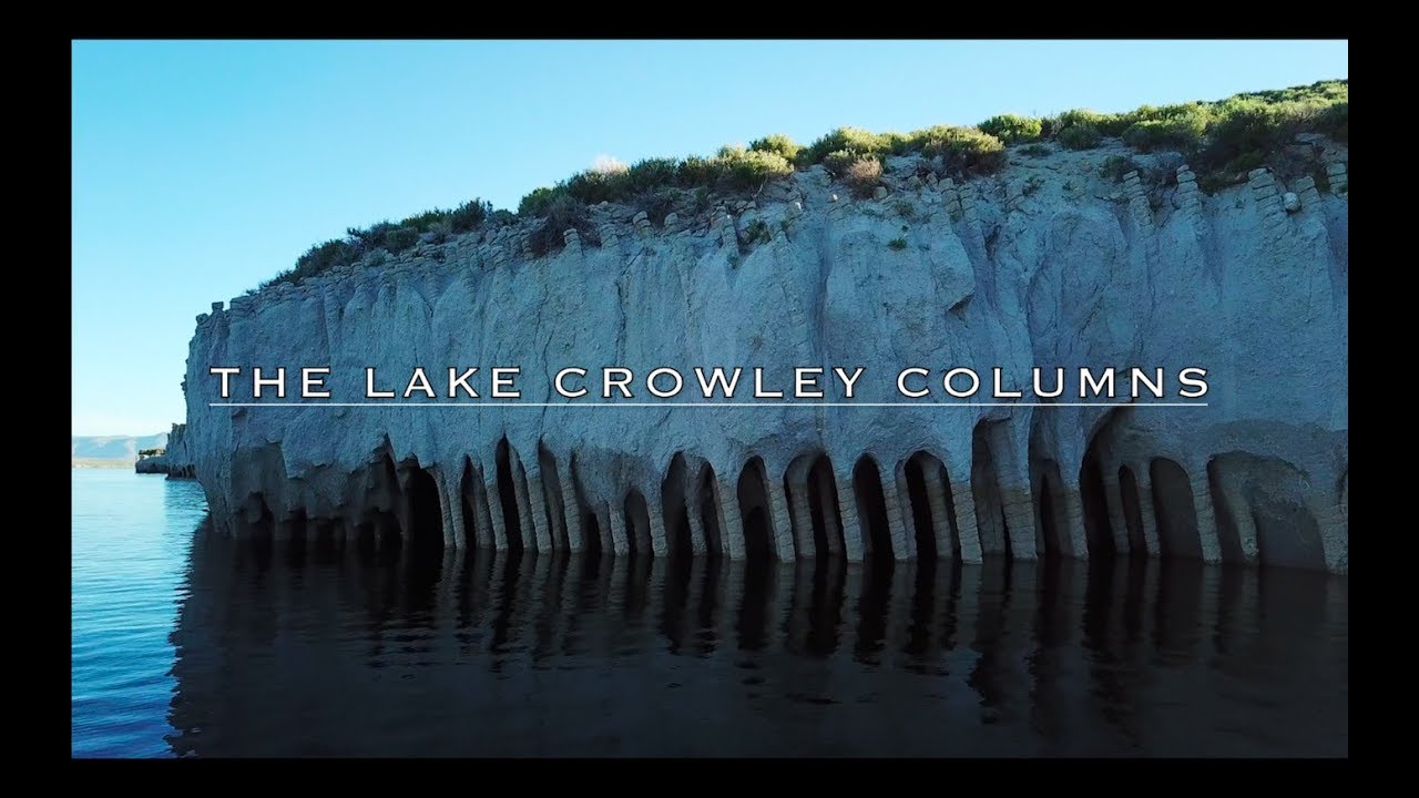 Mysterious Stone Columns of Crowley Lake, California, USA Mysterious Stone Columns of Crowley Lake, California, USA