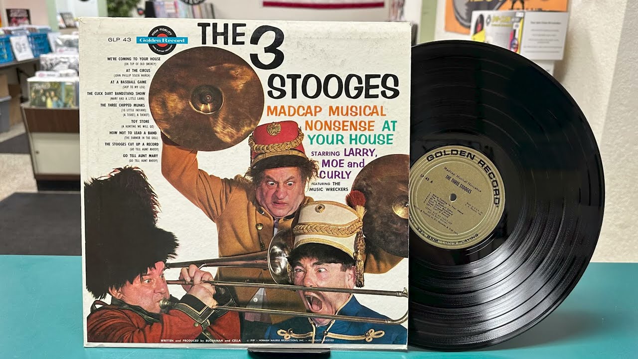The 3 Stooges - Madcap Musical Nonsense - 1962 Comedy Album - YouTube