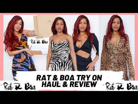 TRYING RAT & BOA | IS IT WORTH IT | RAT & BOA TRY ON HAUL | RAT AND BOA SALE HAUL | RAQUEL SEWELL