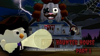 Haunted House 😨 | Chicken Gun Horror Story 🐓 || منزل مسكون في مسدس الدجاج!