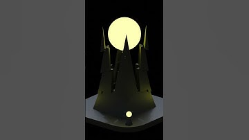 Rotating pyramid #blender #loop #shorts