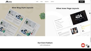 Metro  Minimal WooCommerce WordPress Theme organic electronics Website Builder