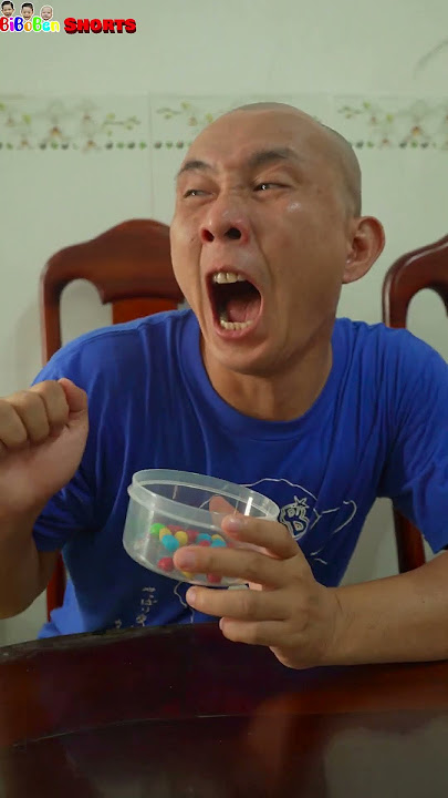 BiBoBen Shorts | Greedy Dad didn't want to share M & M but... 😈😈😈