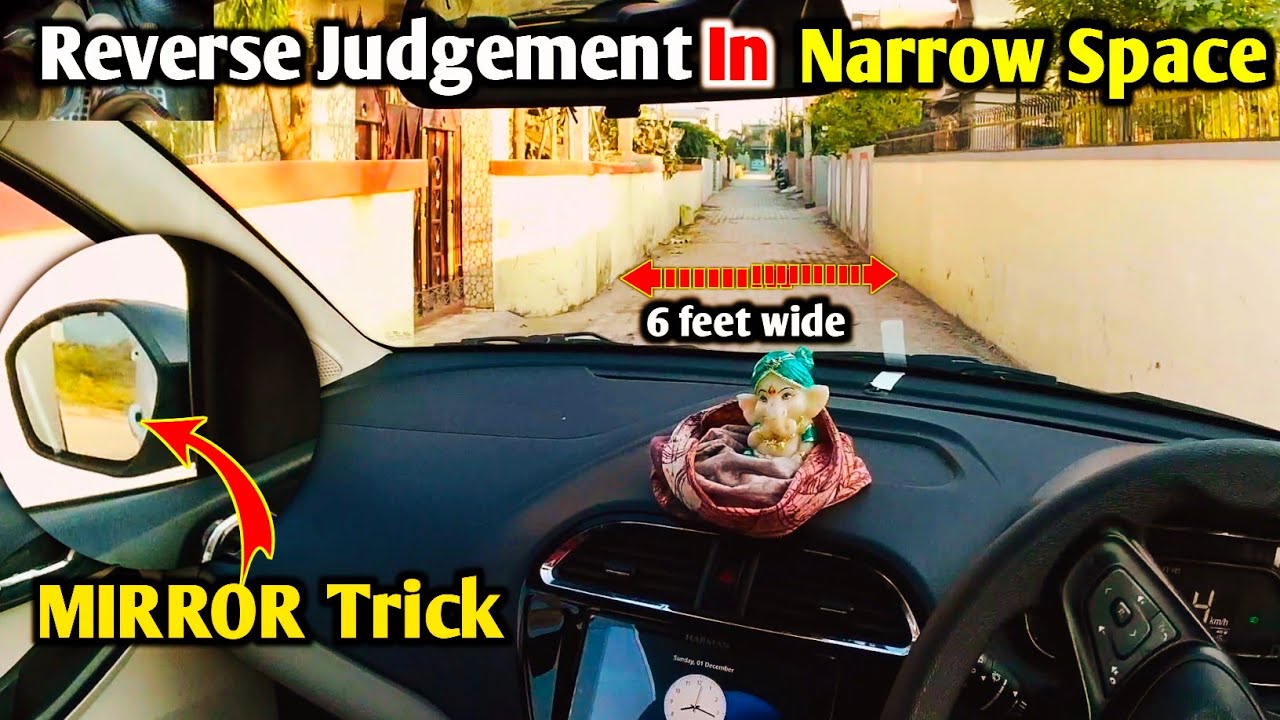 How To Reverse Car In Narrow Space✅| Perfect Gear Shift & Steering Control👍🏻 Shrideshvlogs