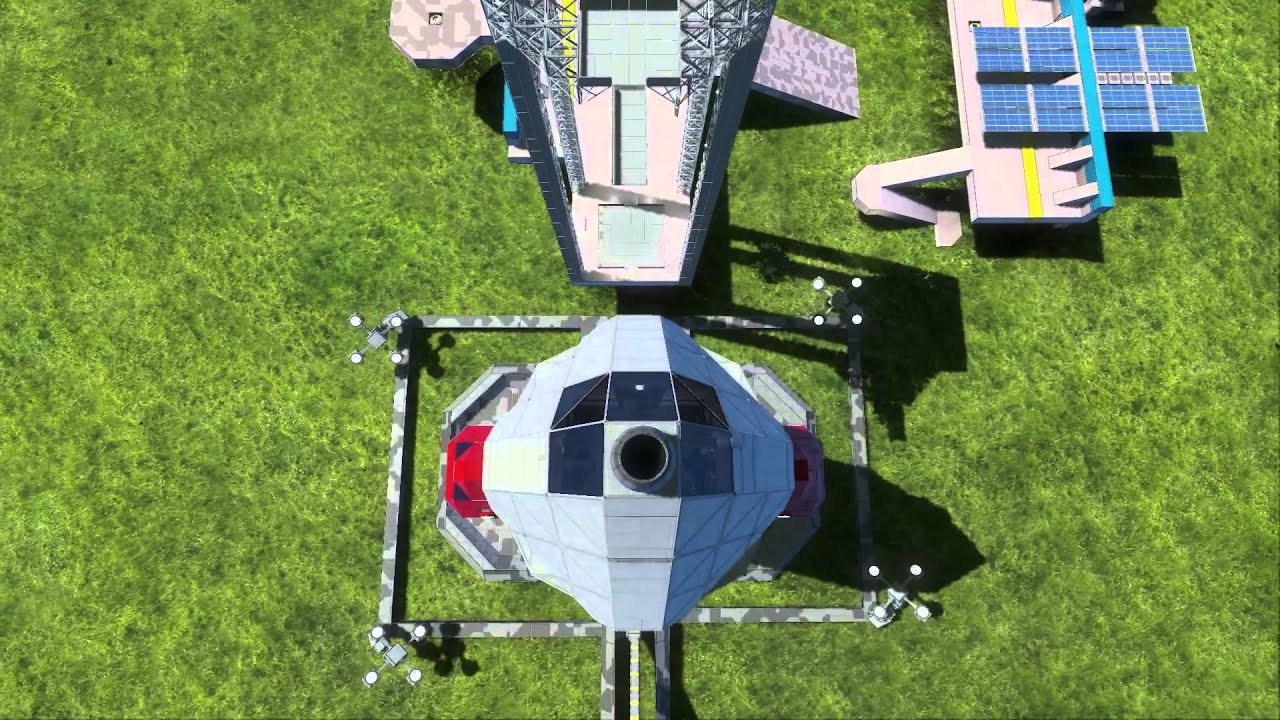 Space Engineers Rocketship Space Engineers - 3 stage rocket - YouTube