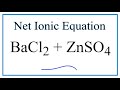 Net Ionic Equations and Spectator Ions