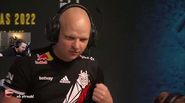 ohnePixel reacts to Aleksib 1v3 top moments game | (CS:GO)