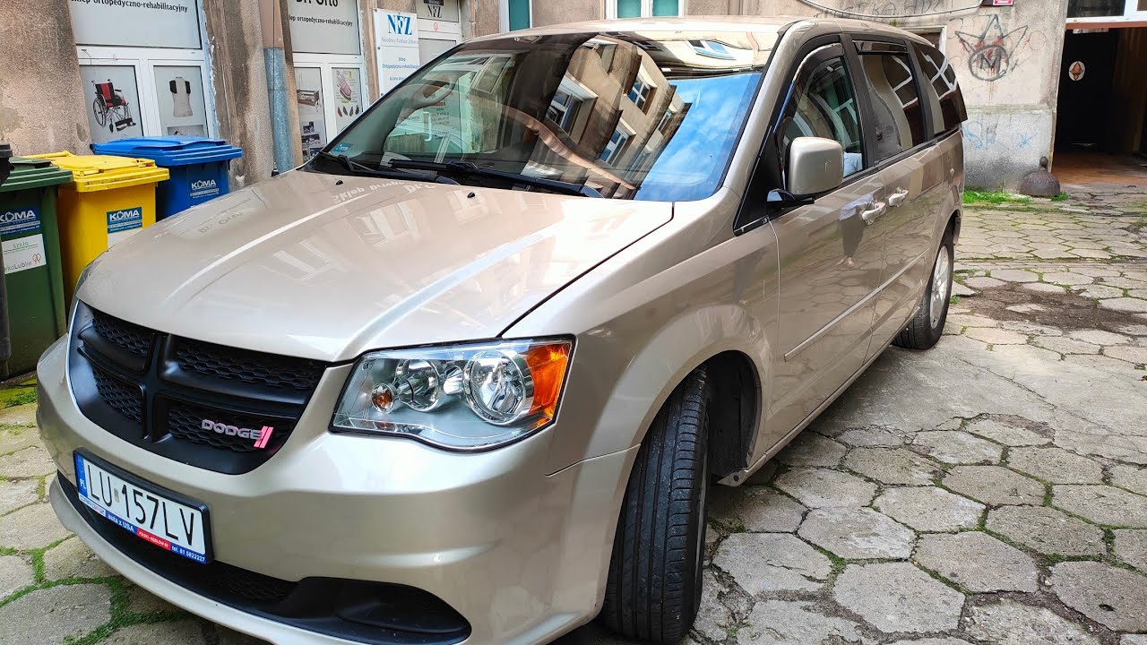 Montaż owiewek Heko nr. 10413 Dodge Grand Caravan 2008-....