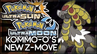 Pokémon Ultra Sun and Ultra Moon | Kommo-os New Z-Move