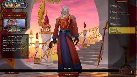 Vanilla World of Warcraft - Undead Opening Cinematic