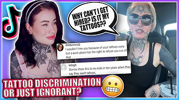 She Can't Get Hired Because Of Her Tattoos?
