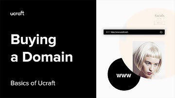 How to Buy a Domain with Ucraft | Basics of Ucraft
