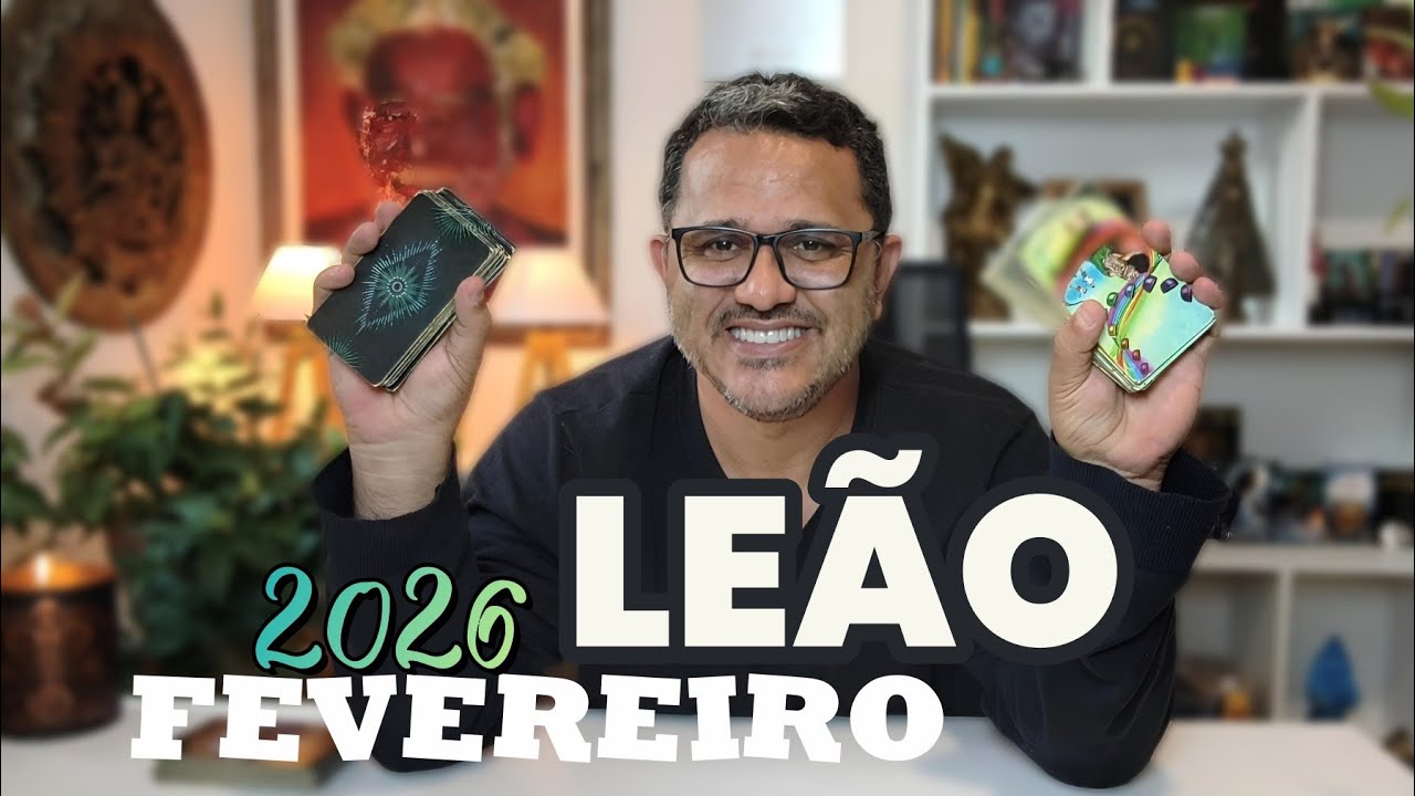 LEÃO ♌ Uma mensagem vai te fazer ir EMBORA!