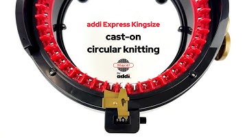 How to Cast On in the Round on the addiExpress Knitting Machine (Kingsize & Professional)