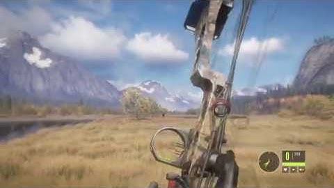 theHunter Call Of The Wild - Reach Of The Talons : Hawk Edge CB-70 110 yard Moose insta-kill!