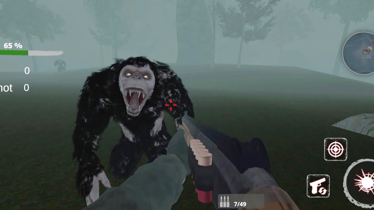 FINDING BIGFOOT GAME! Caught on Tape by FGTEEV! Mission: Catch & Trap!!  FUNNY GAMEPLAY! #1 
