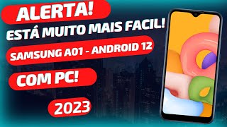 DESBLOQUEIO CONTA GOOGLE A01 ANDROID  12 | PC MÉTODO  RAPIDO E FUNCIONAL - MIZRAIM TEC