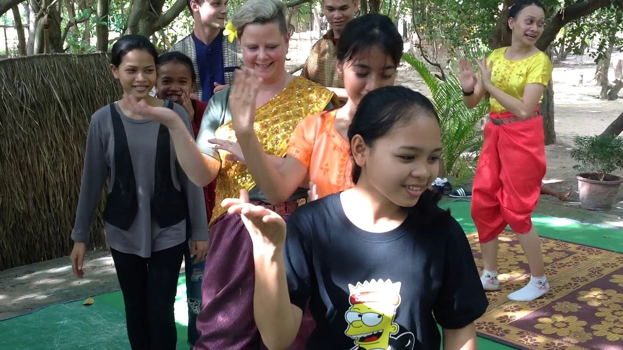 Building a school in Cambodia