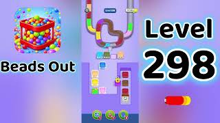 Beads Out Level 298 Walkthrough 🧩✨ | Tricky Bead Puzzle Solution | Go Answer