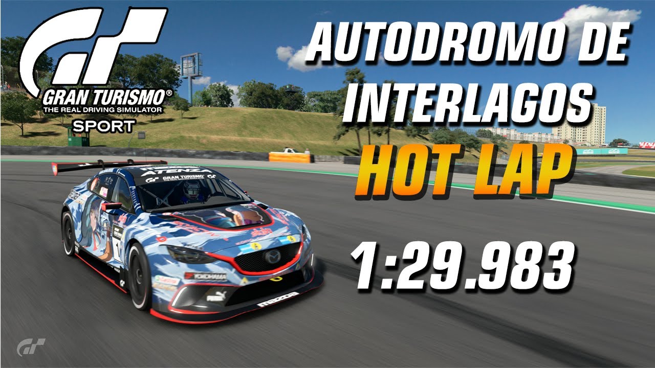 GT Sport Hot Lap // Online Time Trial B (14.08.19-28.08.19) // Interlagos