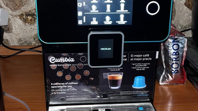 Power Matic-ccino 8000 Touch Serie Bianca Cafetera superautomática Cecotec