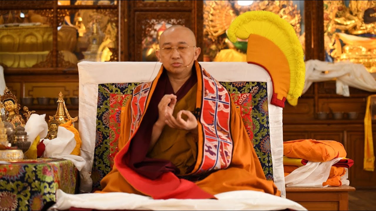 Khangser Tulku Rinpoche was officially enthroned as the Abbot Gyuto Tantric Monastery,