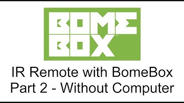 Tutorial: IR Remote Control using a MIDI Controller (part 2: using BomeBox, without a computer)