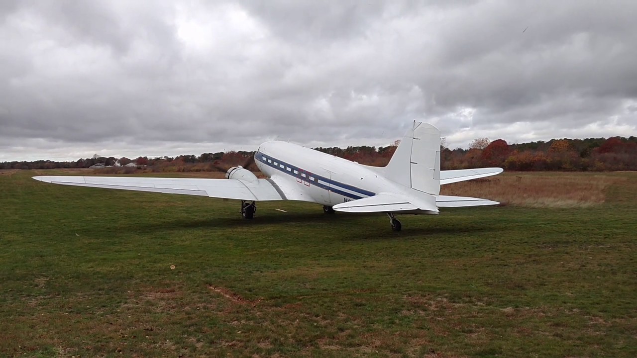 DC3 Marstons Mills Airport YouTube