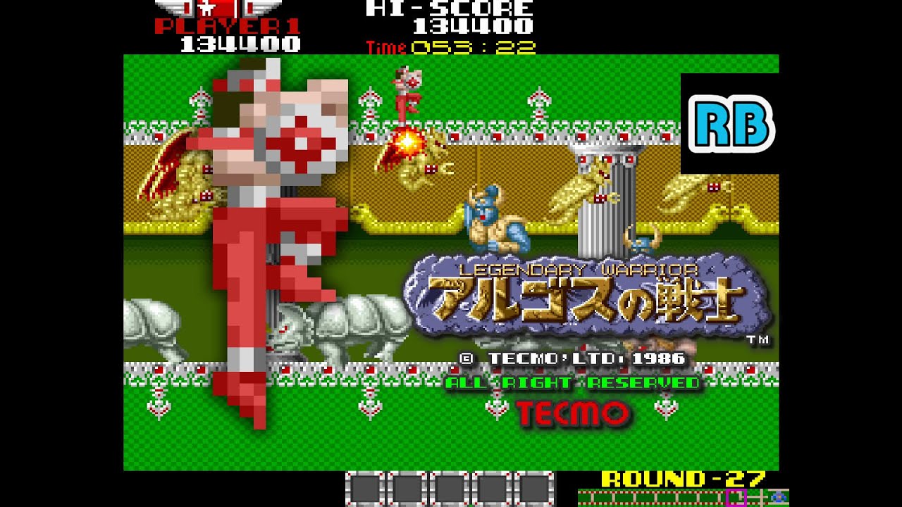 1986 [60fps] Argus no Senshi No shot ALL (Except Boss) YouTube