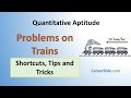 Problems on trains  shortcuts  tricks for placement tests job interviews  exams