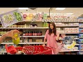 Foodie vlog come grocery shopping  cook  home with me
