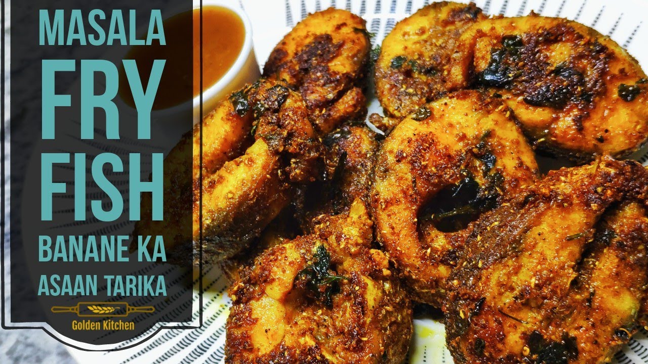 Masala Fish Fry Recipe Fish Fry Banane Ka Asaan Tarika Fish Fry