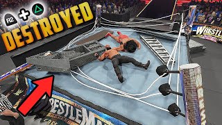 50 Things You Can Destroy In Crazy Ways All Wwe Games