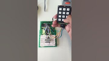 Matrix keyboard interfacing hardware - 1