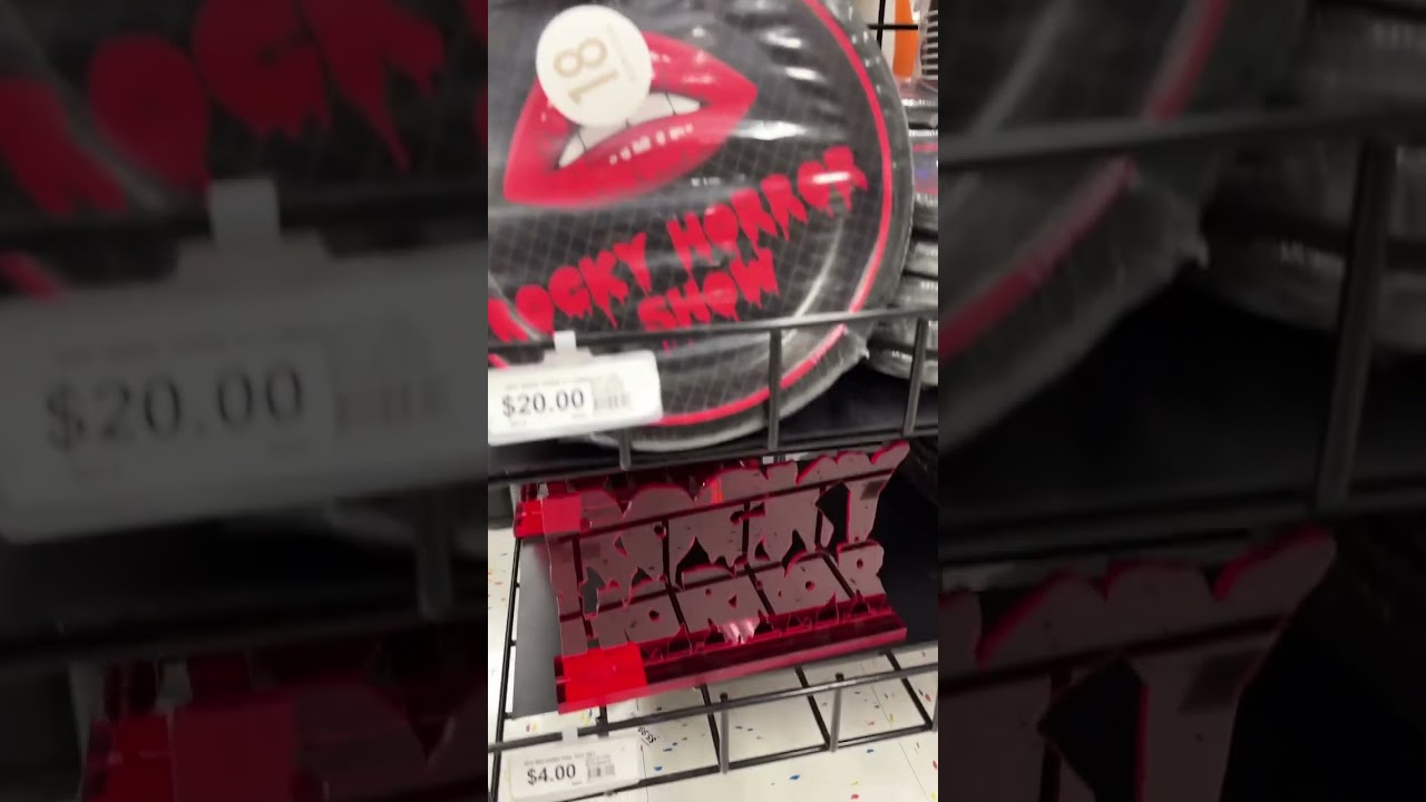 Rocky Horror Picture Show at Party City!!! 🫦