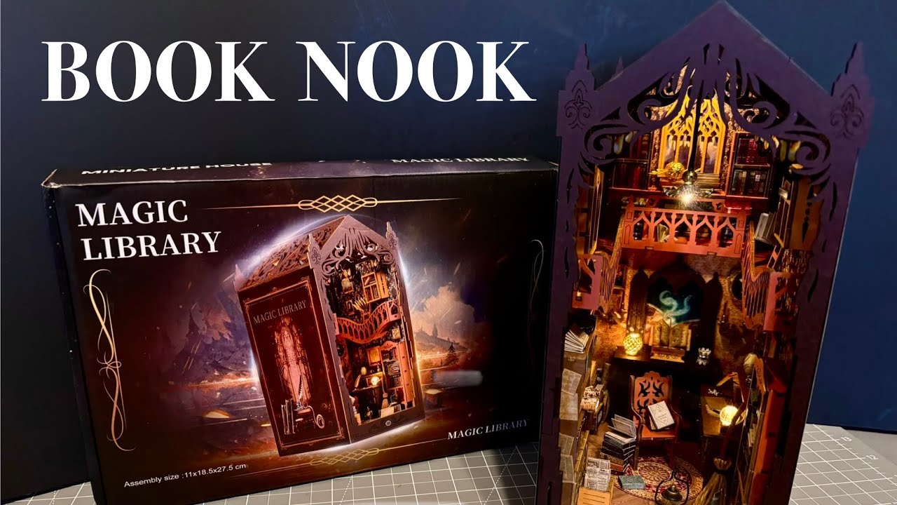 Magic Library Book Nook - Building and Review