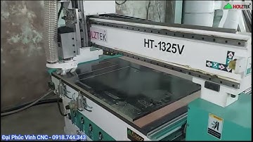 Test máy cnc router 1 đầu HT-1325V