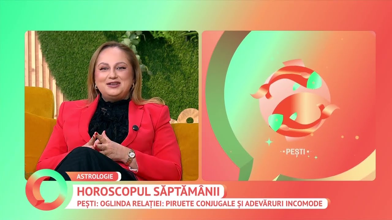 Horoscopul săptămânii, cu Cristina Demetrescu | 2 martie 2026