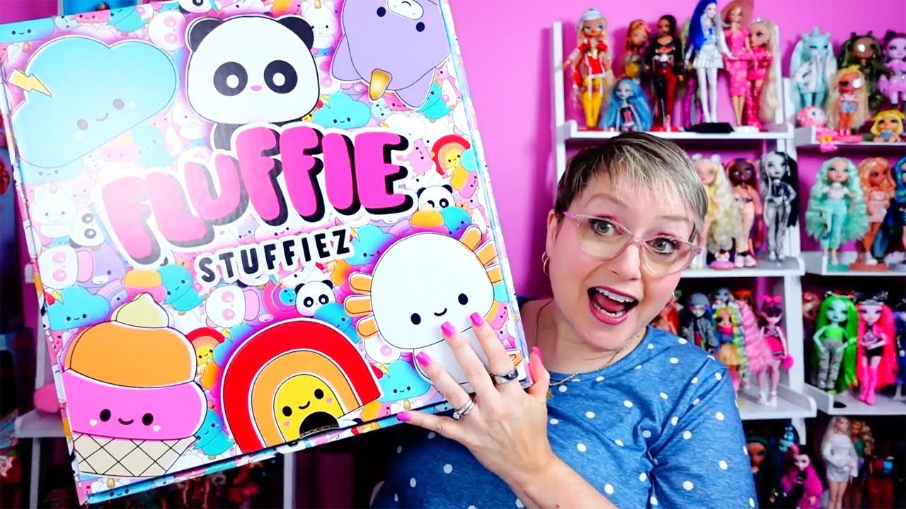 Fluffie Stuffiez Grande Peluche à Collectionner - Ice Cream