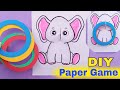 How to make Paper game | Easy Paper Game DIY - Easy Paper craft for kids - DIY craft with paper