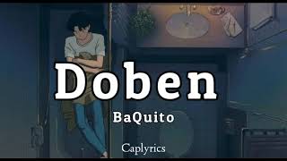 BaQuito - Doben (lyrics) 🎵