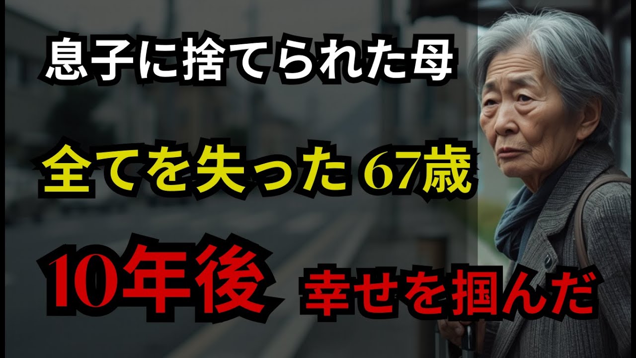 【因果応報】母をバスに押し込み捨てた強欲な息子→10年後、再会した母は億万長者の大富豪、息子はホームレスに…【スカッとする話】
